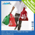 2015 recyling nylon shopping bag /nylon foldable shooping bags